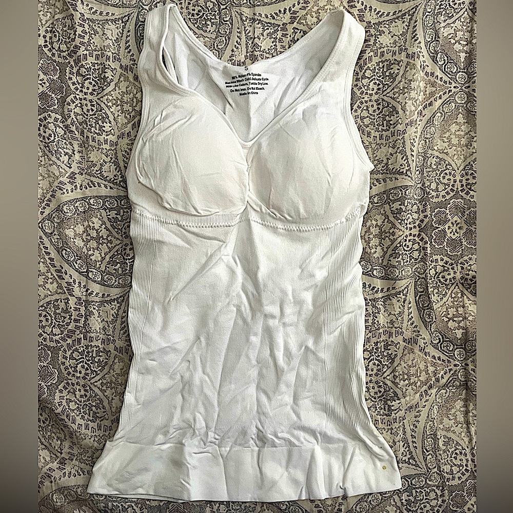 V-Neck Tank w/ Built-In Cups